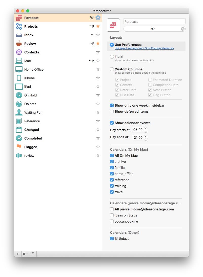 OmniFocus Mac iPhone et iPad